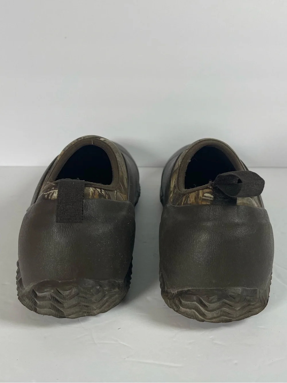 Habit Mud Men’s Size 10 Brown Camo Neoprene All Weather Slip-On Outdoor Shoes